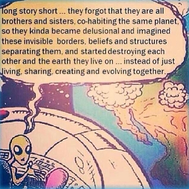 long story short aliens