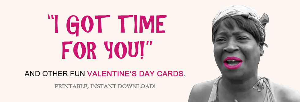 Last Minute Gift Printable Card INSTANT DIGITAL DOWNLOAD Sarcastic Greeting Valentine's Day Funny Valentine Card